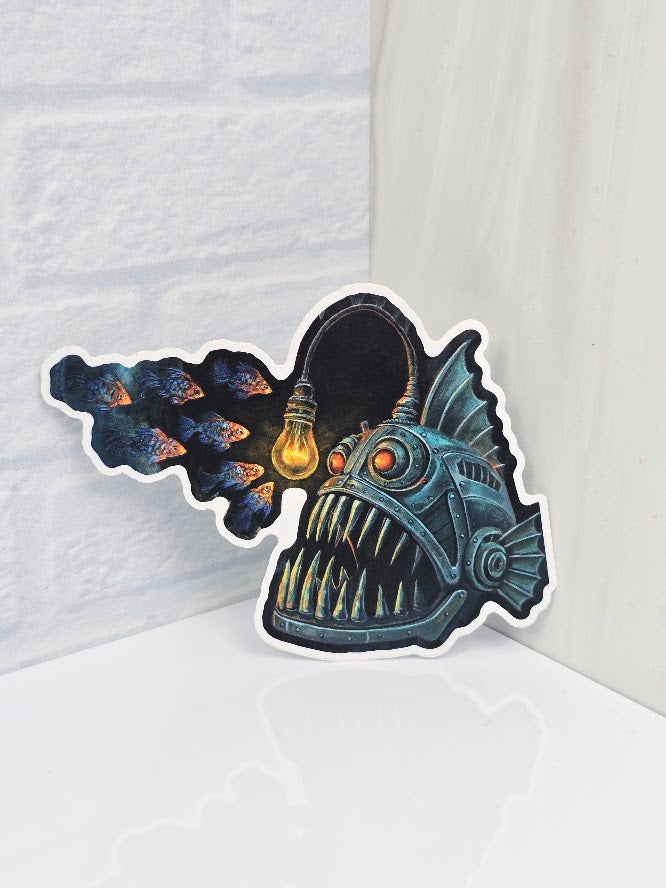 Die-cut Echo Chamber Sticker