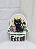 Feral Sticker