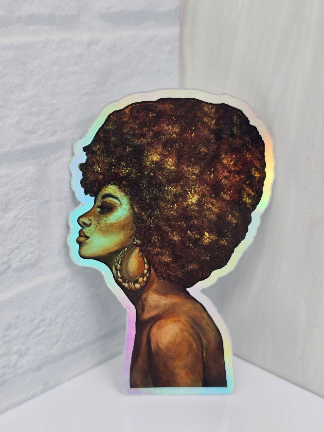 Die-cut queen Sticker