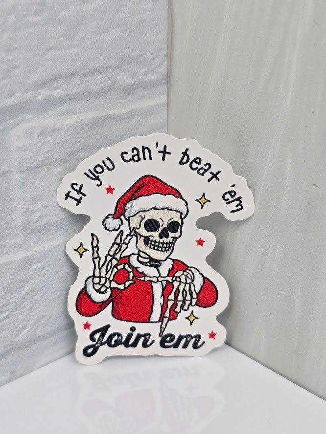 Can't Beat Em Sticker