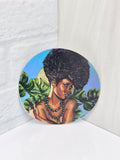 Plant Woman Sticker
