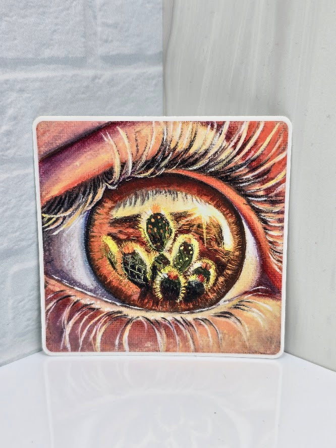 Eye of the Desert Sticker