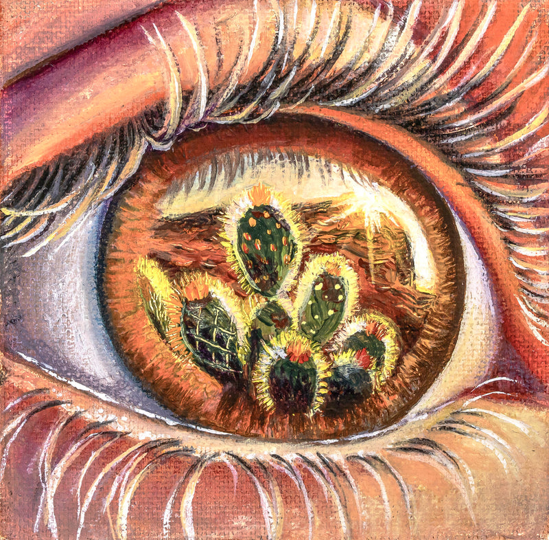 Eye of the Desert Original Painting