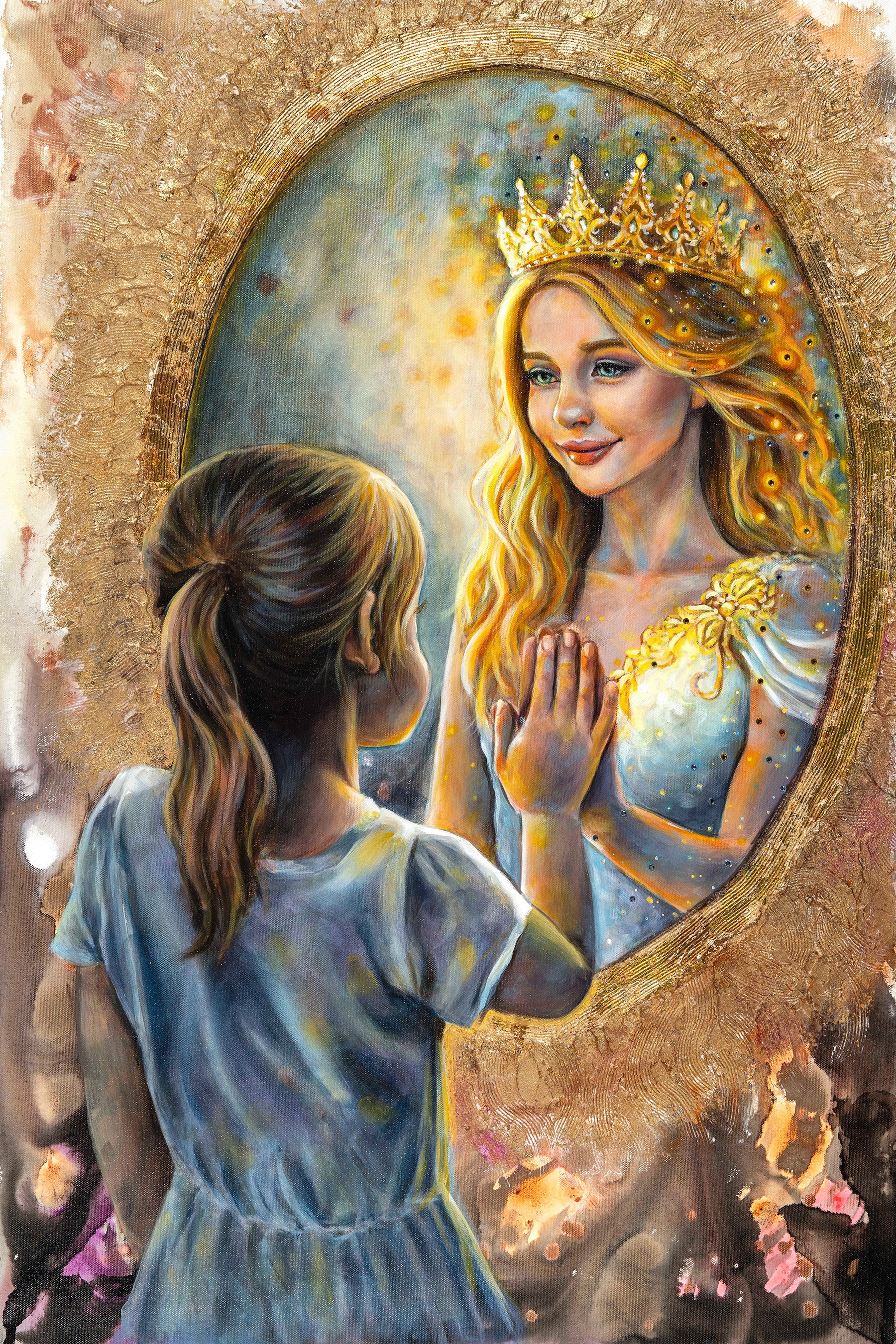 Gilded Truth Note Card