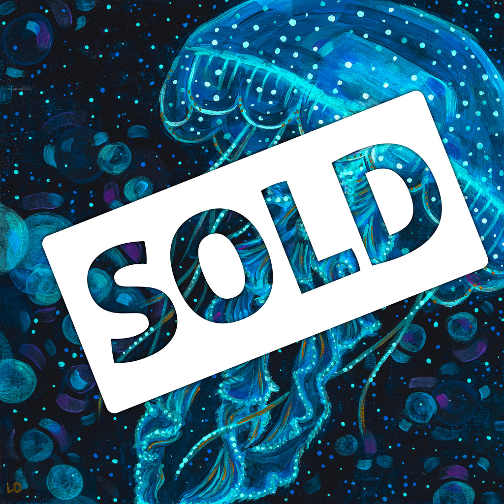Glimmer Original Painting — SOLD
