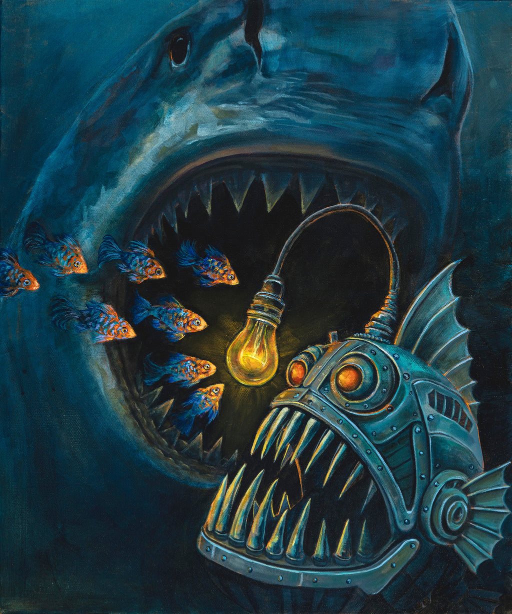 Echo Chamber Original Painting — SOLD