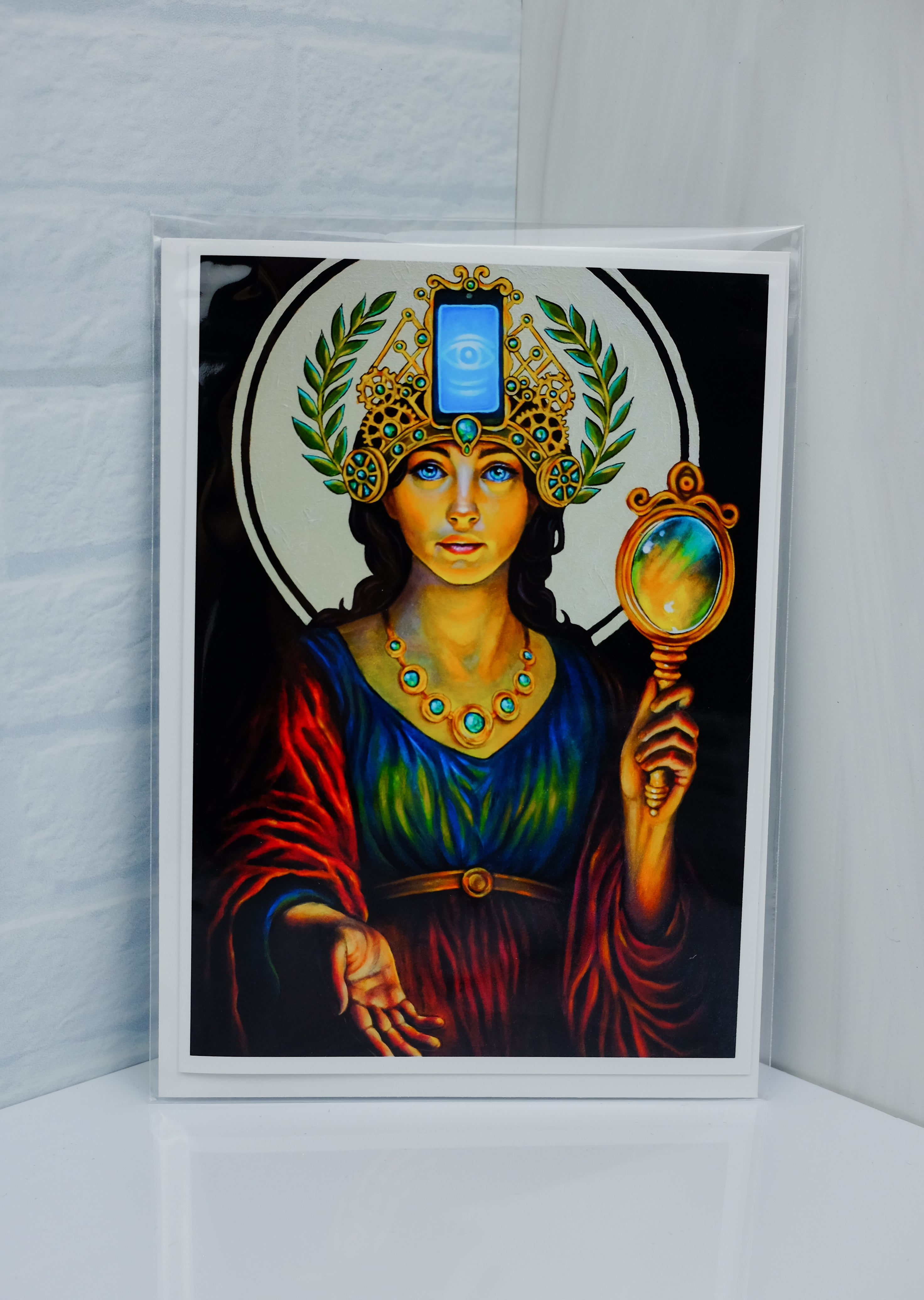 Aphrodite.exe Greeting Card