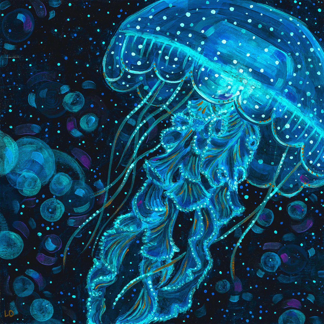 Glimmer Original Painting — SOLD